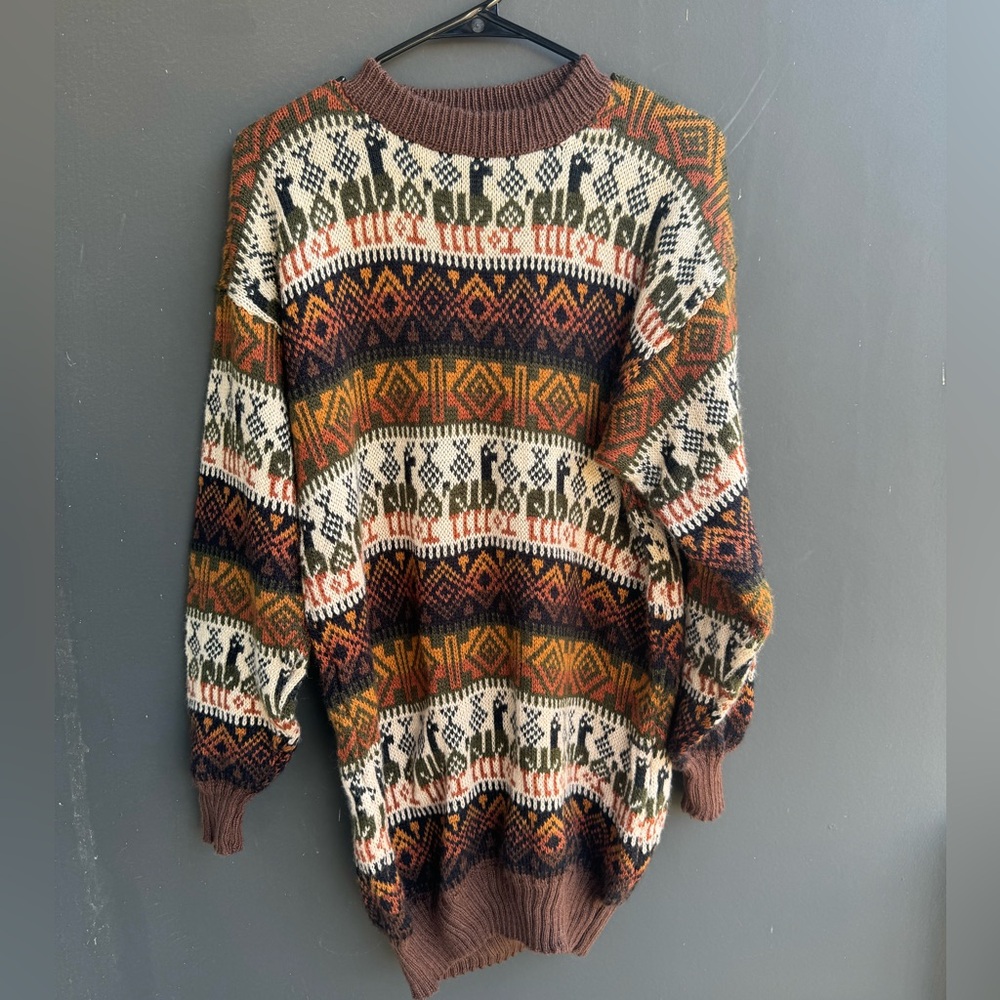No tag llama knit sweater - Picture 4 of 4